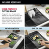 33” Granite Composite Workstation Kitchen Sink Drop-In Top Mount Single Bowl with WorkFlow™ Ledge and Accessories